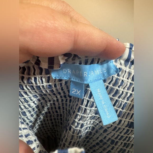 Draper James Smocked Summer Dress 2X - Picture 4 of 5